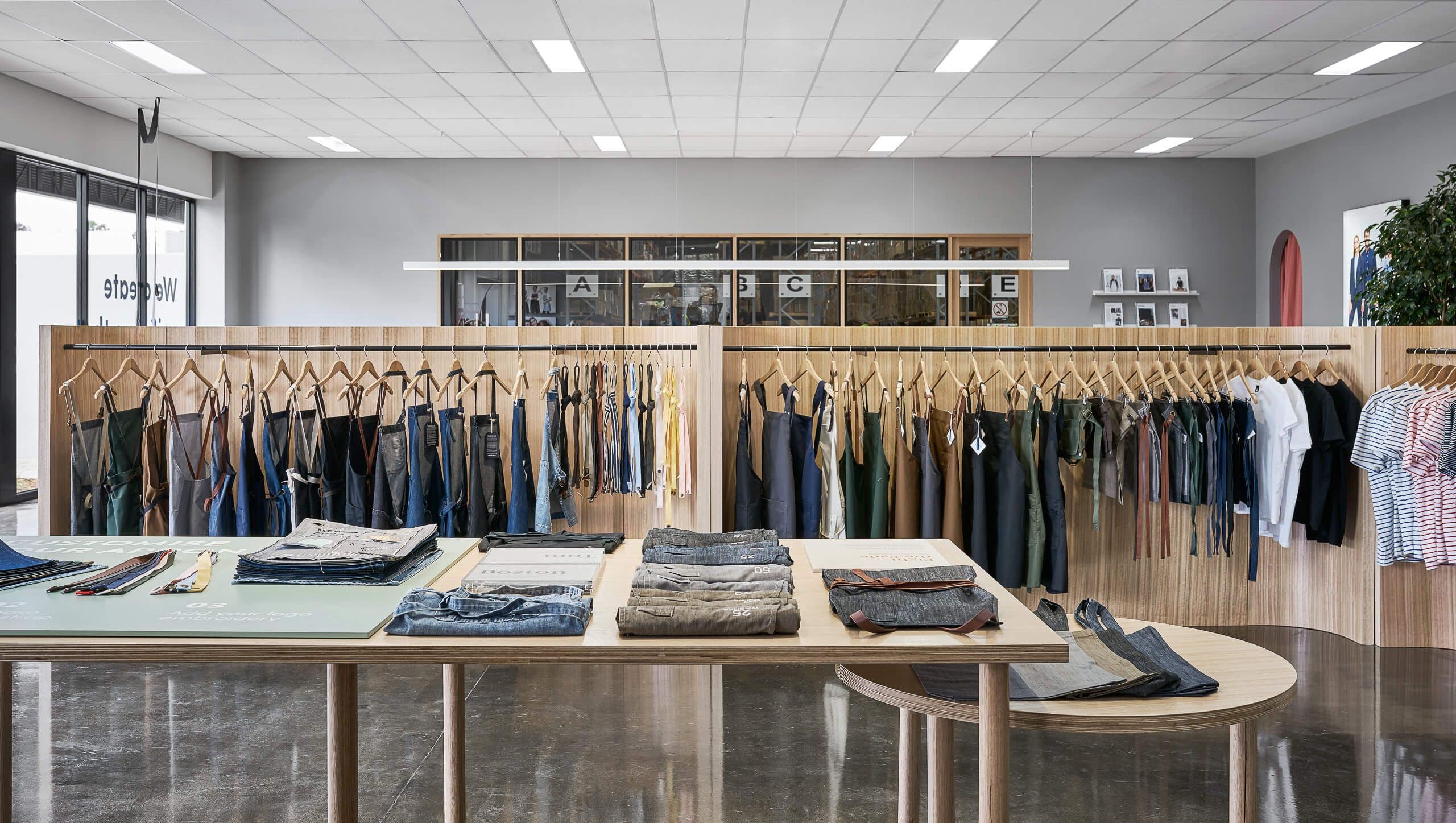 Cargo Crew sample display area