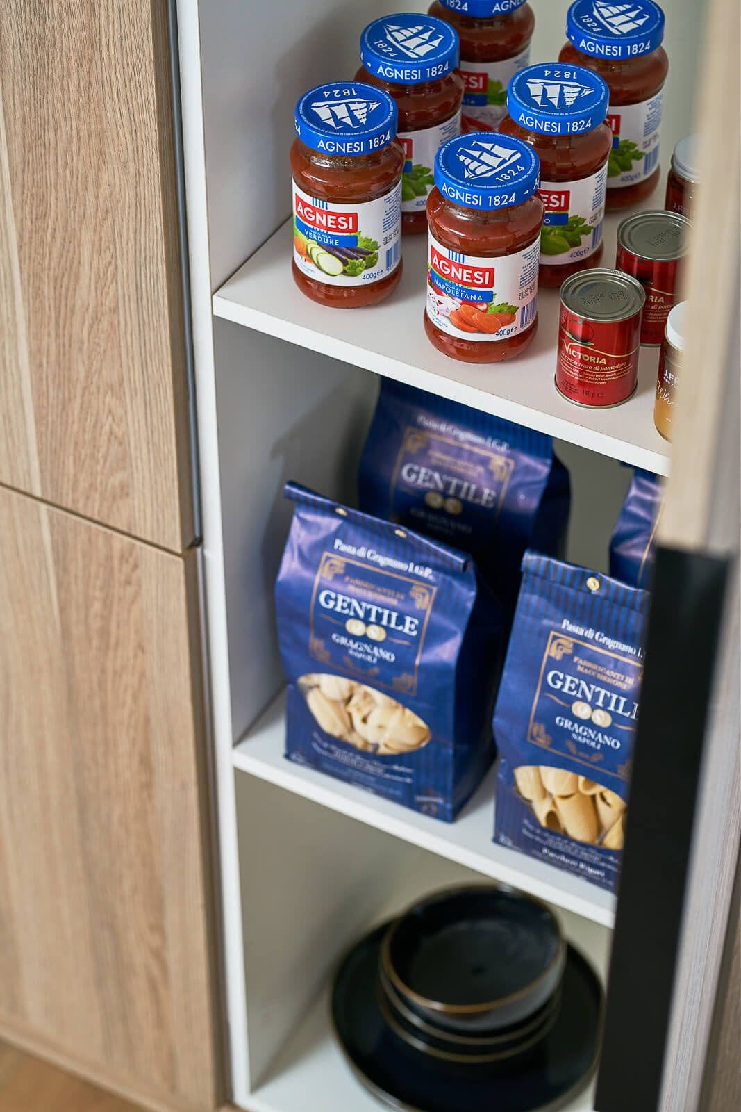 Kitchen cupboard details