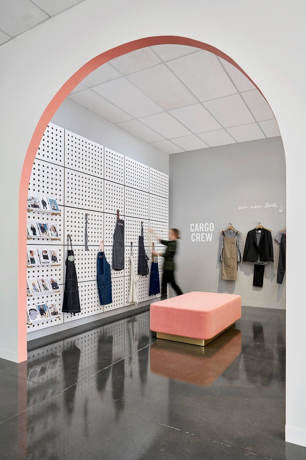 Cargo Crew display room