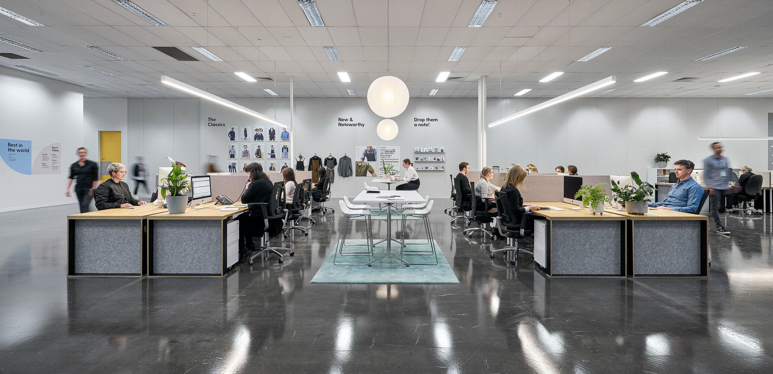 Cargo Crew office floor