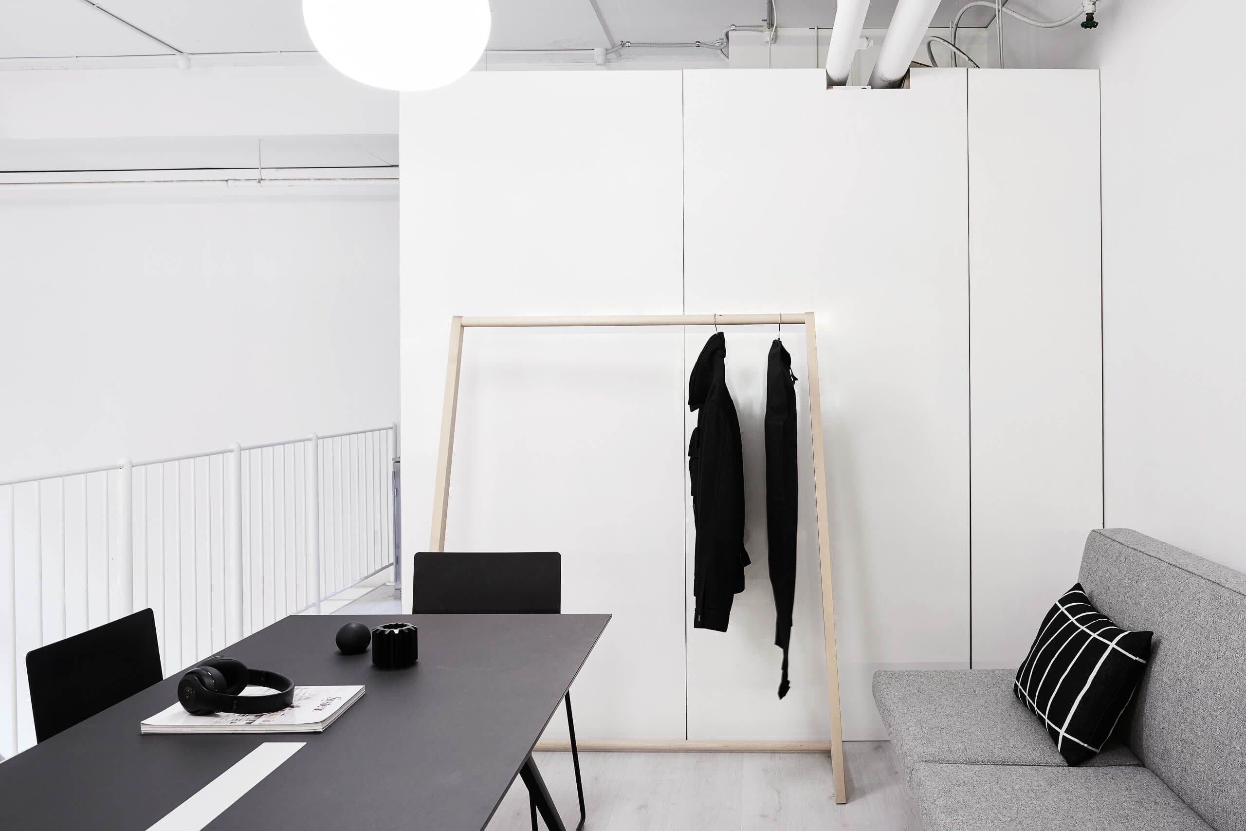 Upstairs meeting area