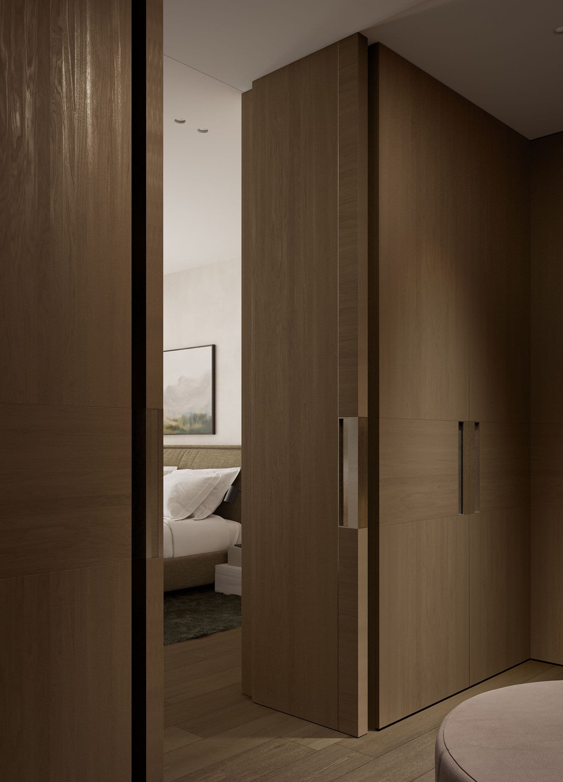 Bedroom view form Robe