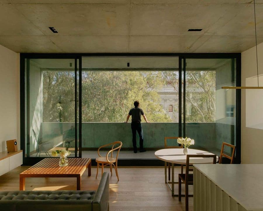 Whitlam Place loungeroom balcony